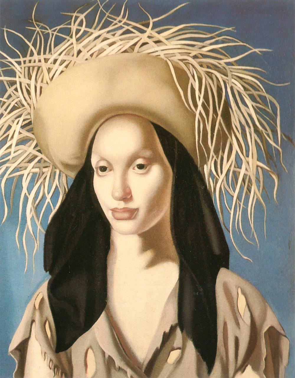 fille mexicaine 1948 contemporain Tamara de Lempicka Peintures à l'huile
